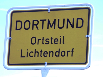 Ortsschild Lichtendorf